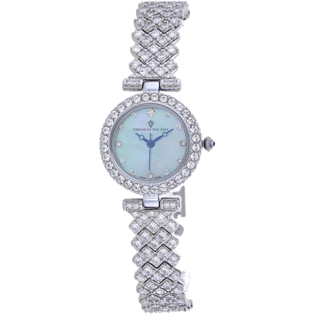 Christian Van Sant Women's Romana Blue Dial Watch - CV2952 - One Size