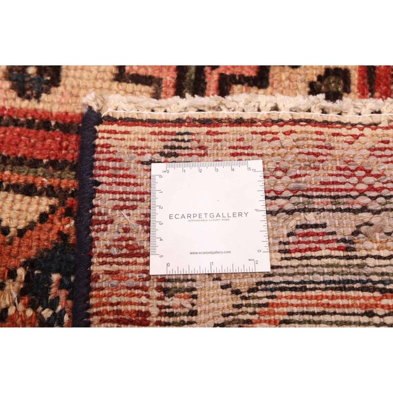 ECARPETGALLERY Hand-knotted Kayseri Vintage Red Wool Rug - 6'11 x 9'8