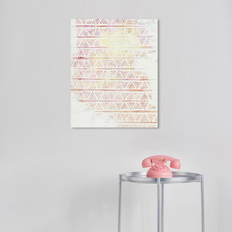 Wynwood Studio Canvas Abstract Brighter Than The Sun White and Modern & Contemporary Wall Art Canvas Print - 20 x 16