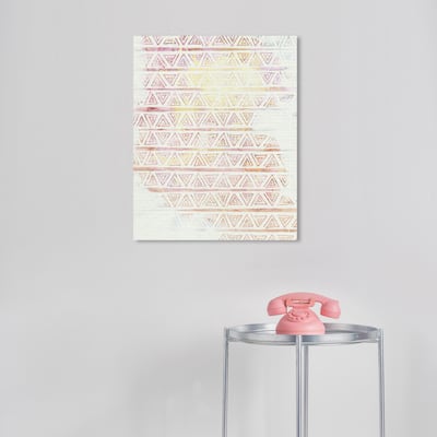 Wynwood Studio Canvas Abstract Brighter Than The Sun White and Modern & Contemporary Wall Art Canvas Print