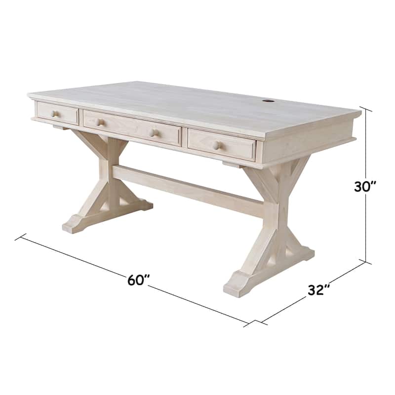 Executive Desk with Canyon Base
