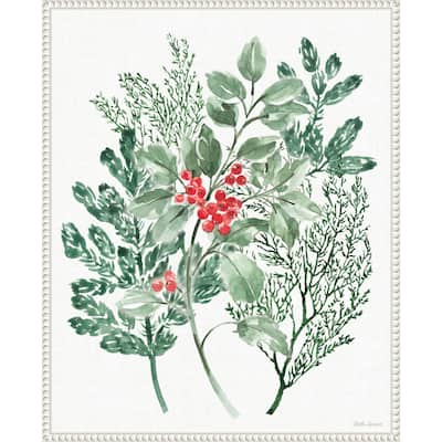 Classic Christmas IV by Beth Grove Framed Canvas Wall Art Print