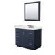 Option Dark Blue, Nickel Trim, White Quartz Top