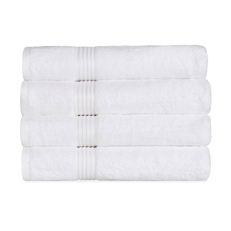 Superior Heritage Egyptian Cotton Absorbent Bath Towel Set of 4