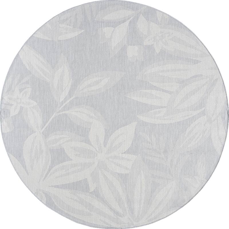 Exo Coastal Floral Indoor/Outdoor Area Rug