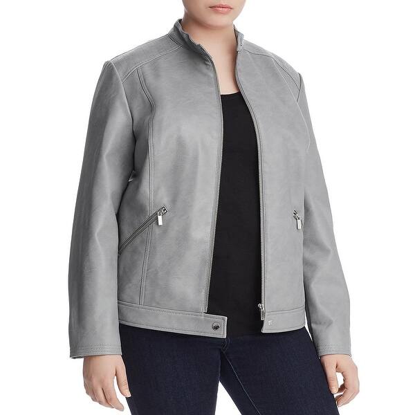 Shop Bagatelle Womens Motorcycle Jacket Spring Faux Leather Free