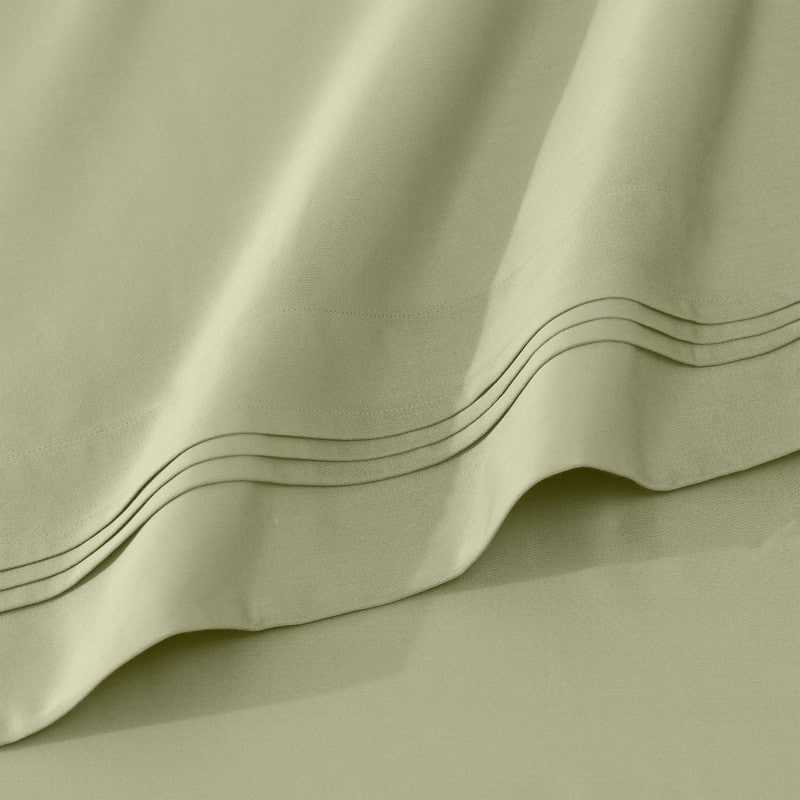 Superior Egyptian Cotton 1000 Thread Count Deep Pocket Solid Sheet Set