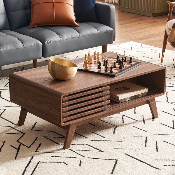 Mopio Ensley Mid-Century Modern Coffee Table with dual side