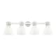 Option Satin Nickel / Gloss White