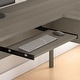 preview thumbnail 11 of 13, Somerset 72W L Shaped Desk with Hutch, Cabinet and Bookcase in Gray