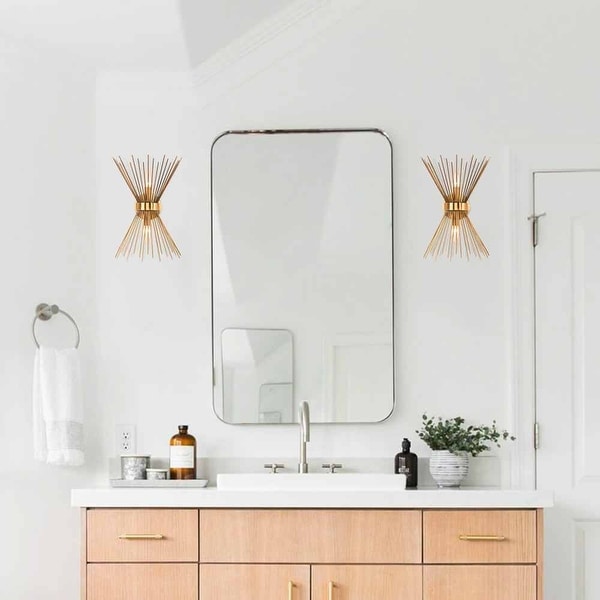 Starburst sconce on sale