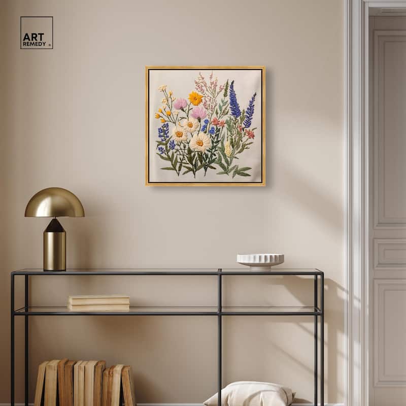 Needlepoint Prairie Posy Canvas by Art Remedy