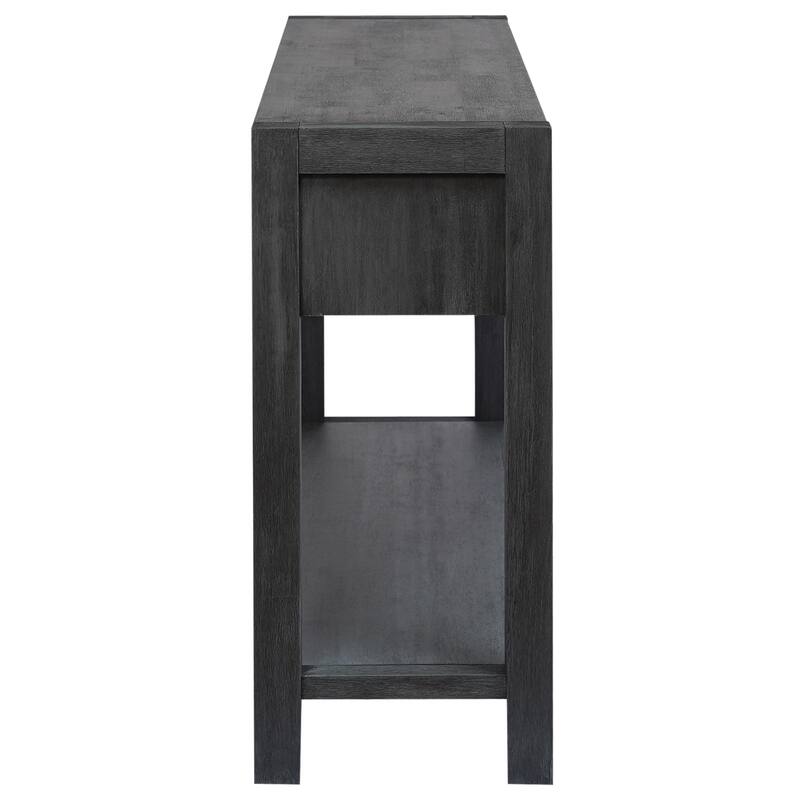 Console Table Entryway Table for Hallway Living Room with 2 Drawers and 1 Shelf