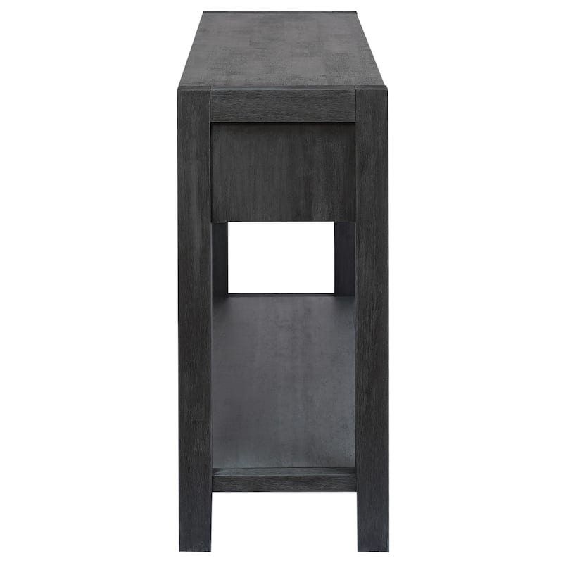 Console Table with 2 Drawers and 1 Shelf