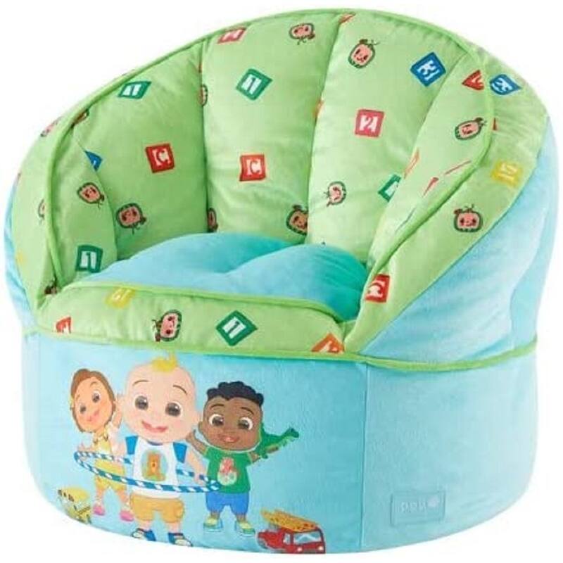 Moonbug Cocomelon Round Bean Bag Chair