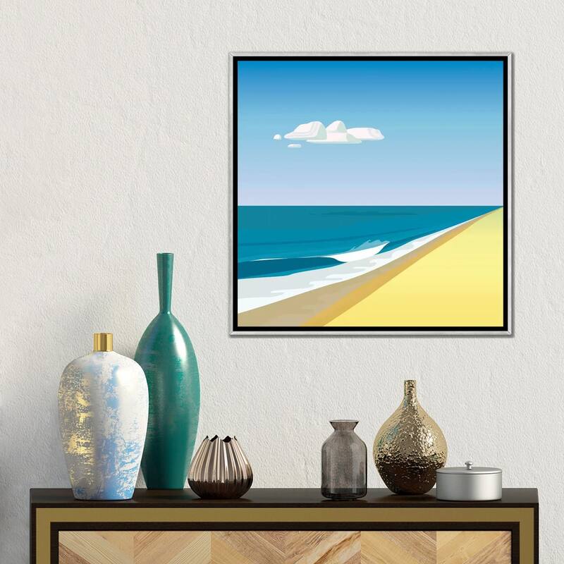 iCanvas "Rothko Beach" by Charles Harker Framed