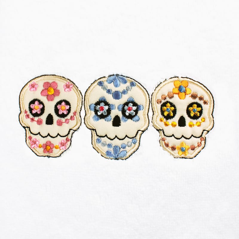 Authentic Hotel and Spa Skulls - Embroidered Luxury 100% Turkish Cotton Hand Towel