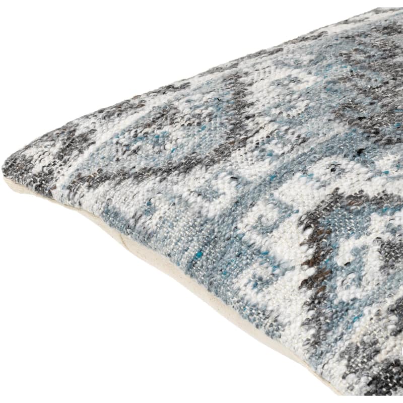 Emalee Rustic Diamond Accent Pillow