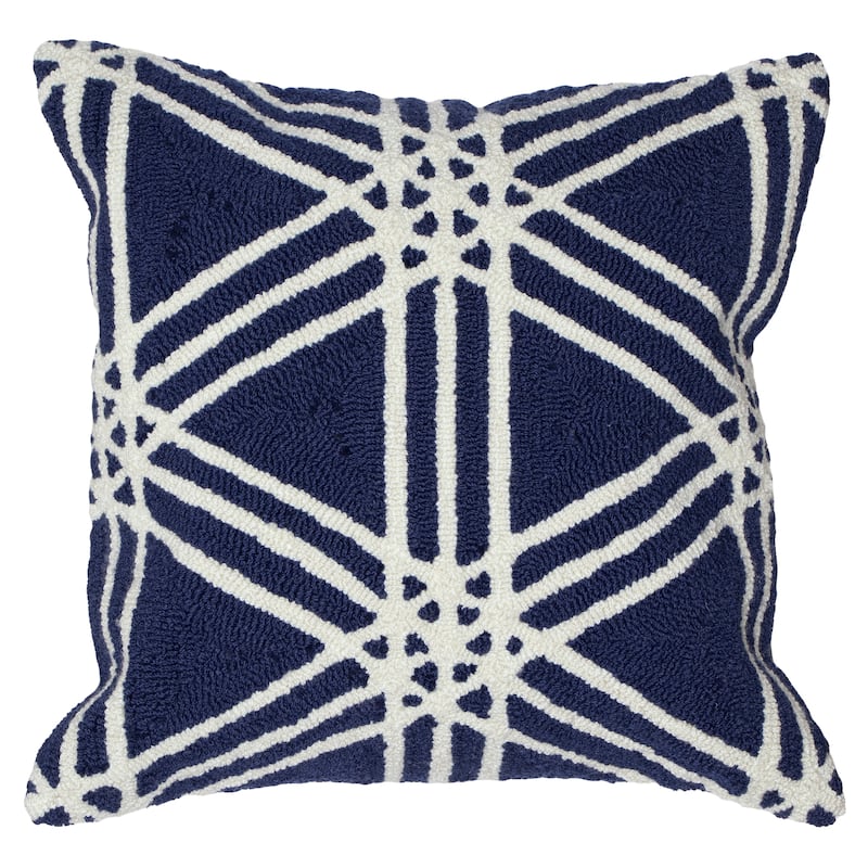 Liora Manne Frontporch Hex Indoor/Outdoor Pillow