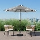 preview thumbnail 51 of 142, Holme 9-foot Steel Market Patio Umbrella with Tilt-and-Crank