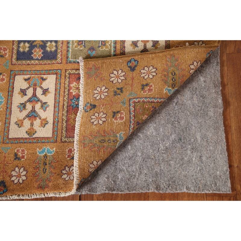 Garden Design Kazak Oriental Accent Rug Handmade Wool Carpet - 2'8"x 4'3"