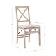 preview thumbnail 12 of 14, Linon Lesvos X Back Grey Wash Folding Side Dining Chair (Set of 2)