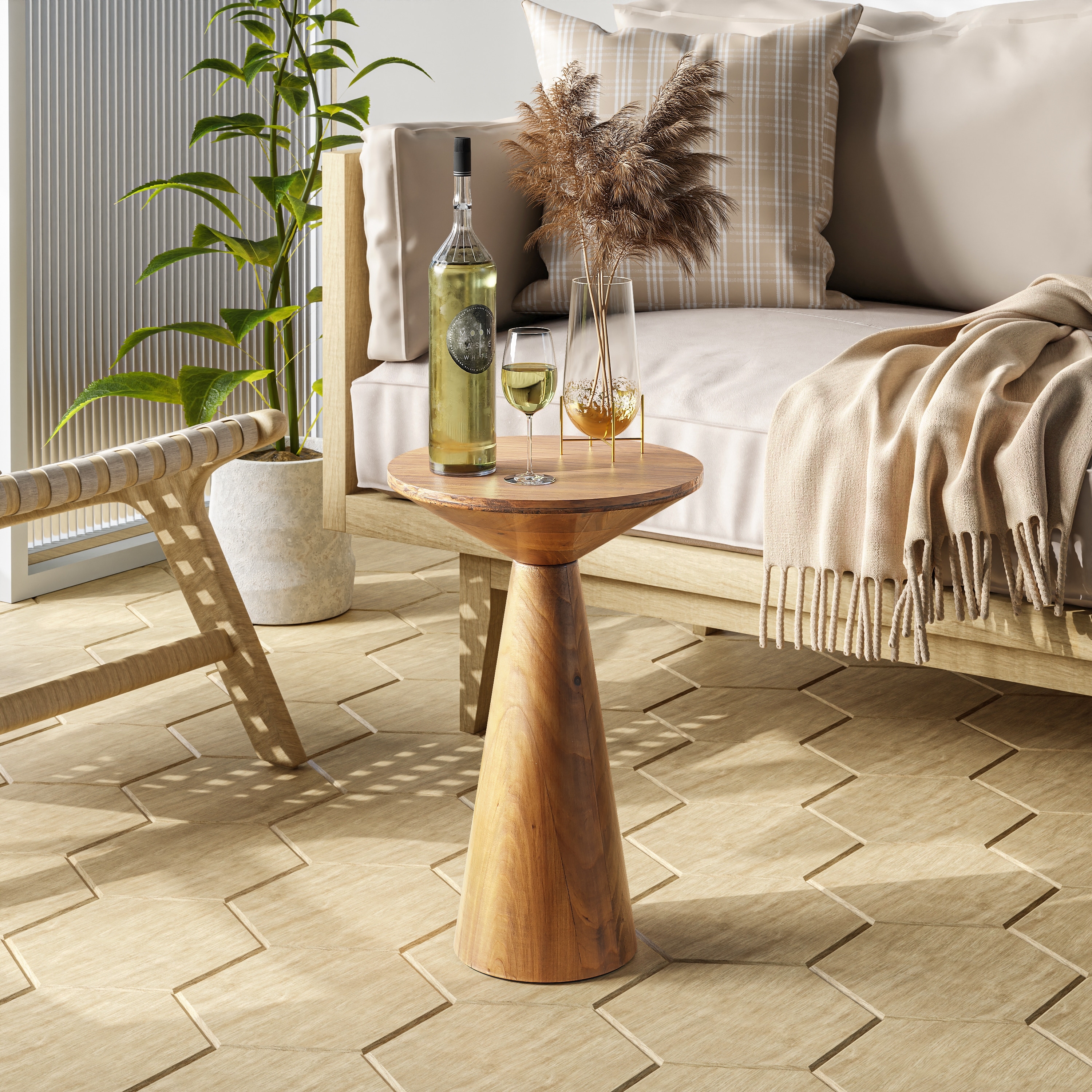 Rustic drink table hot sale