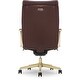 preview thumbnail 27 of 40, La-Z-Boy Melrose Executive Office Chair, Brass Finish