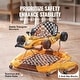 preview thumbnail 16 of 19, PP 4-in-1 Baby Walker with Wheels, Music and Foldable Design - 28.3” L x 27.6” W x 21.7” H