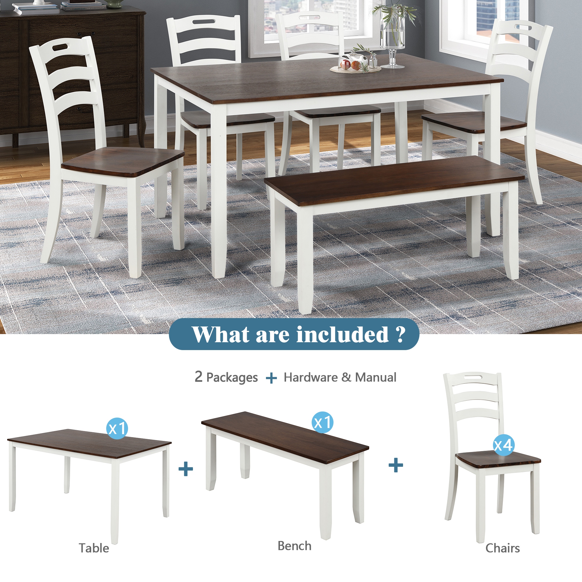 Ivory kitchen top chairs