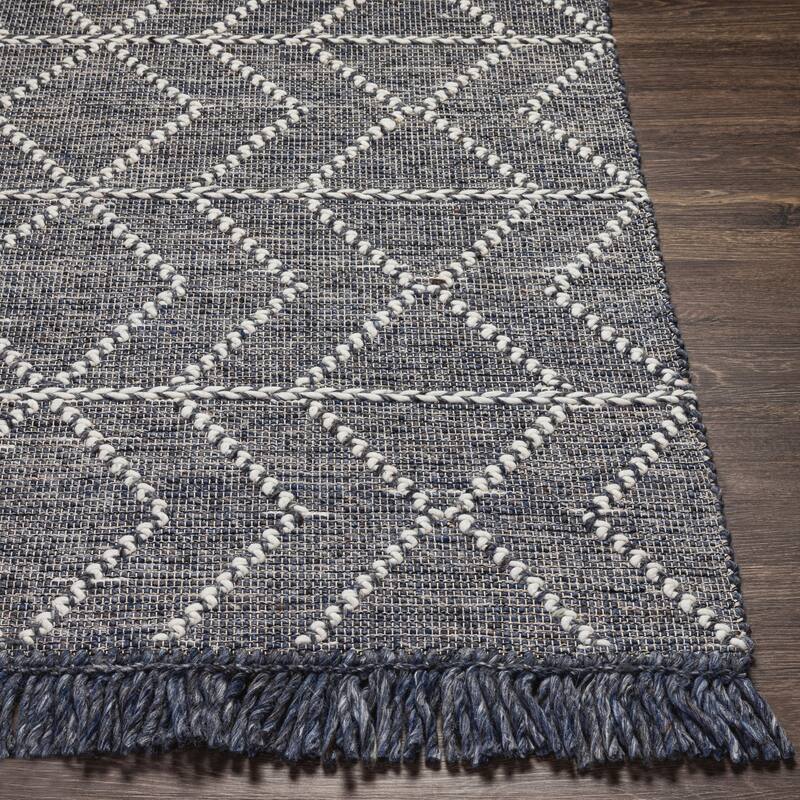 Artistic Weavers Zohar Handmade Bohemian Chevron Wool Blend Area Rug