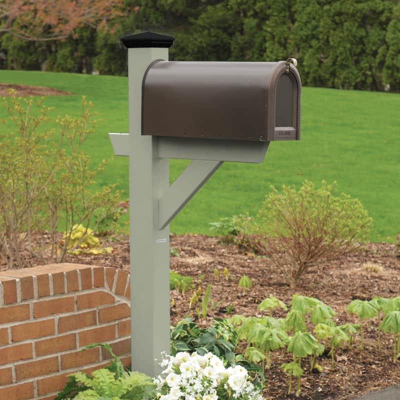 HIGHWOOD Eco-friendly Hazleton Mailbox Post