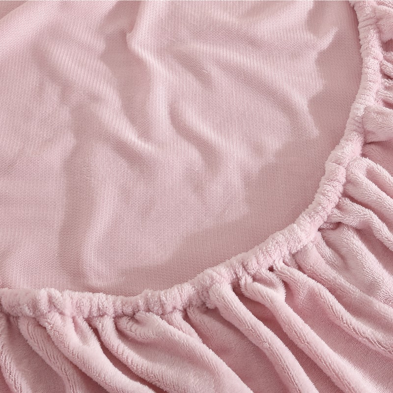 Juicy Couture Plush Sheet and Pillow Cases Set