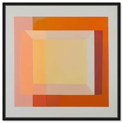 Minimal Color Blocks II Canvas by Art Remedy