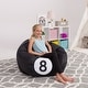 preview thumbnail 34 of 187, Kids Bean Bag Chair Cover Stuffed Animal Storage or Toy Organizer