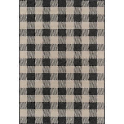 Momeni Baja Plaid Indoor/ Outdoor Area Rug