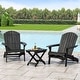 preview thumbnail 15 of 18, Malibu Outdoor 3-piece Acacia Wood Chat Set by Christopher Knight Home