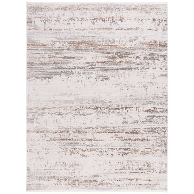 SAFAVIEH Diamond Shiva Modern Abstract Fringe Rug
