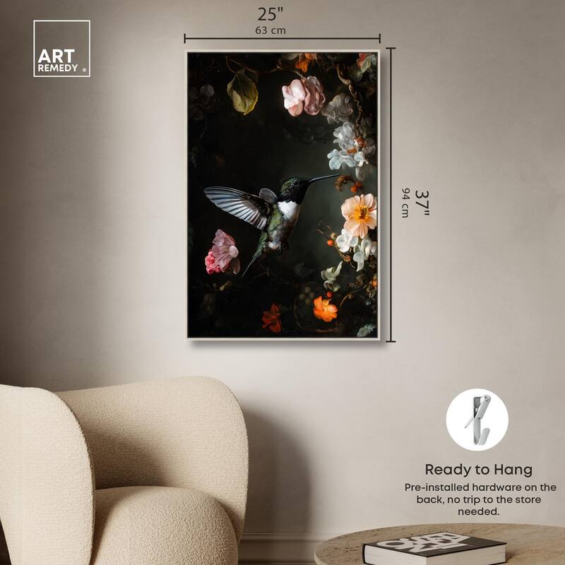 Nectar Thief II Canvas by Art Remedy