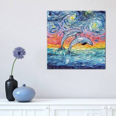 iCanvas "Van Gogh Never Saw Paradise" by Aja Trier Canvas Print