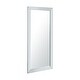 preview thumbnail 5 of 4, Tall Beaded Full-Length Mirror - Oversized Full Body Mirror, Free Standing or Wall Mounted