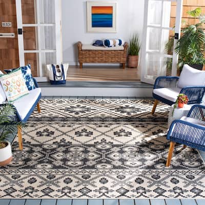 SAFAVIEH Veranda Srbislava Indoor/ Outdoor Waterproof Area Rug