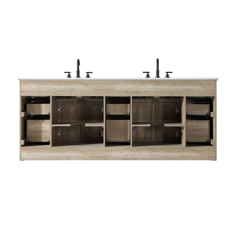 Nathaniel Double Bathroom Vanity (54-84 inch)