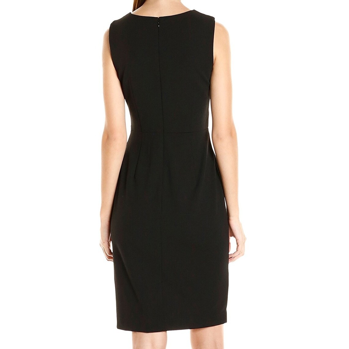 calvin klein buckled sheath dress