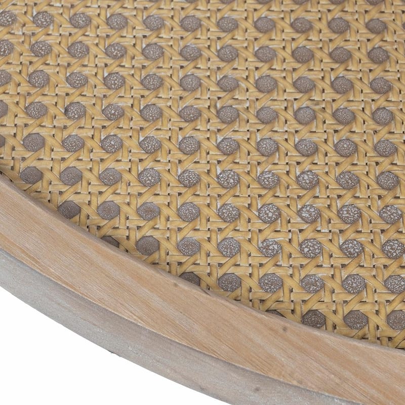 29.7" Round 2-Tiered Coffee Tabel
