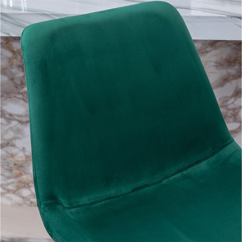 Modern Velvet 26.50 Counter Height Stool,Set of 2