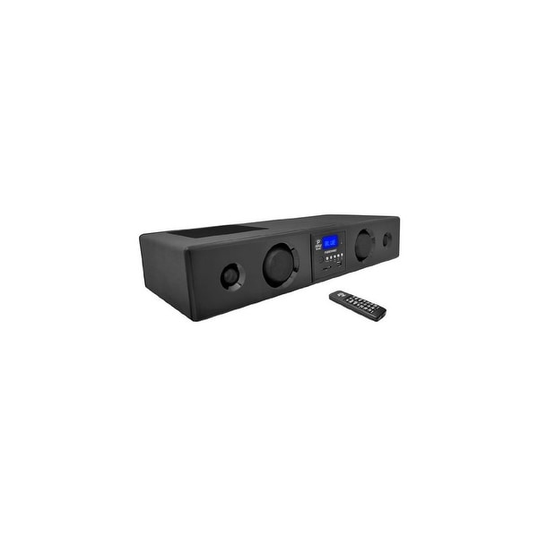 Pyle Audio PYRPSBV200BTb Pyle PSBV200BT 300 Watt Bluetooth Soundbar with USB/SD/FM Radio and Wireles
