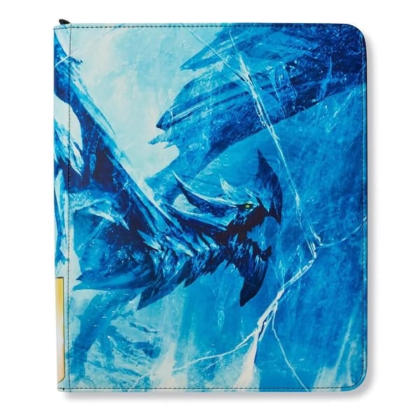 card codex zipster binder Dragon Shield 4 Pocket Ashen White A clean Ashen White Zipster Binder Small - Dragon