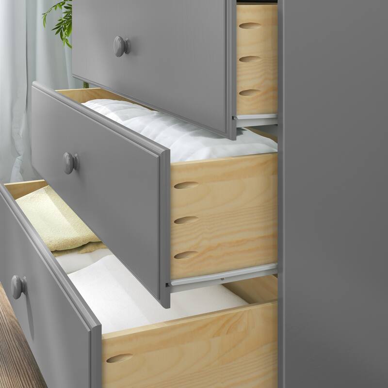 Max and Lily 3-Drawer Solid Wood Dresser