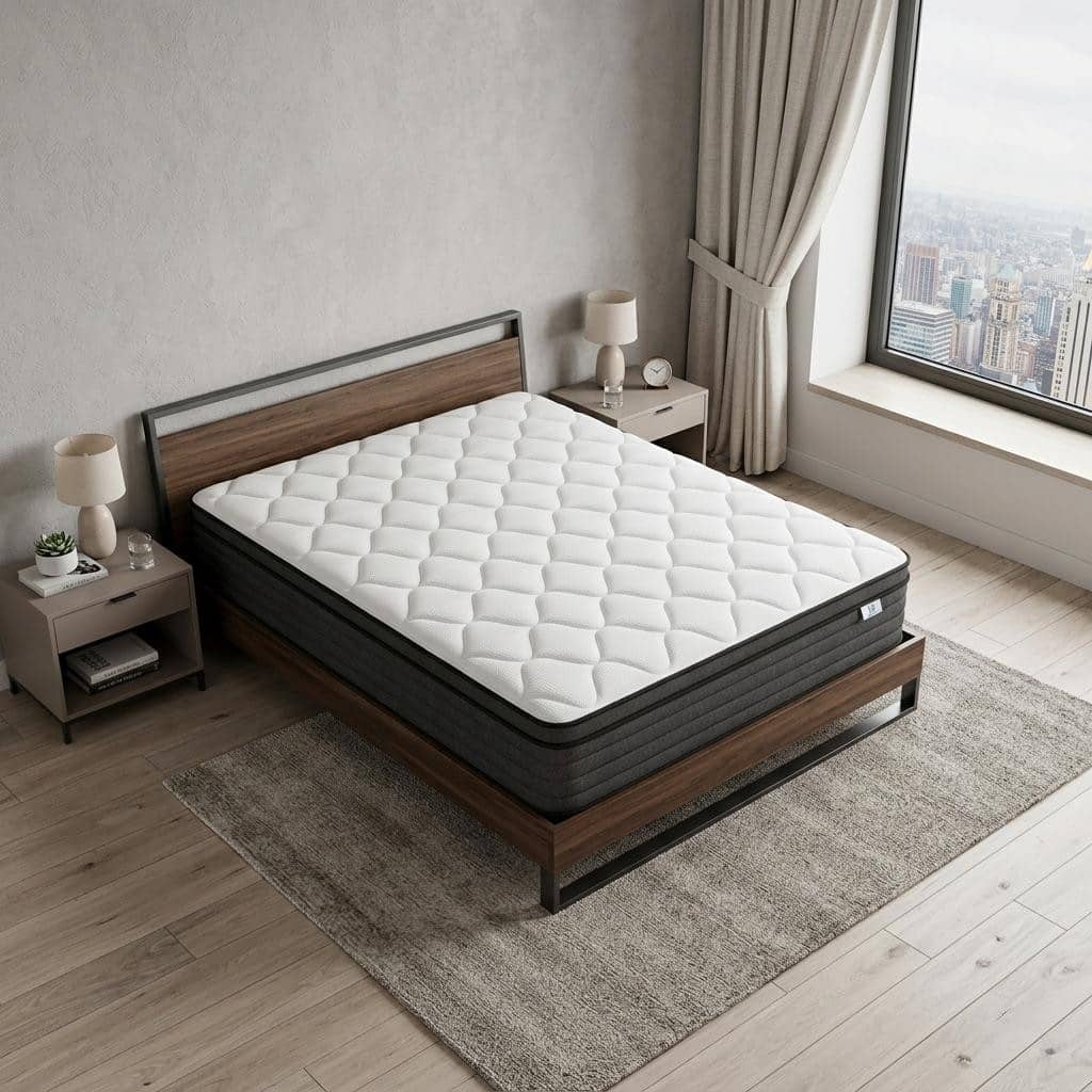 12" Twin Foam Hybrid Mattress